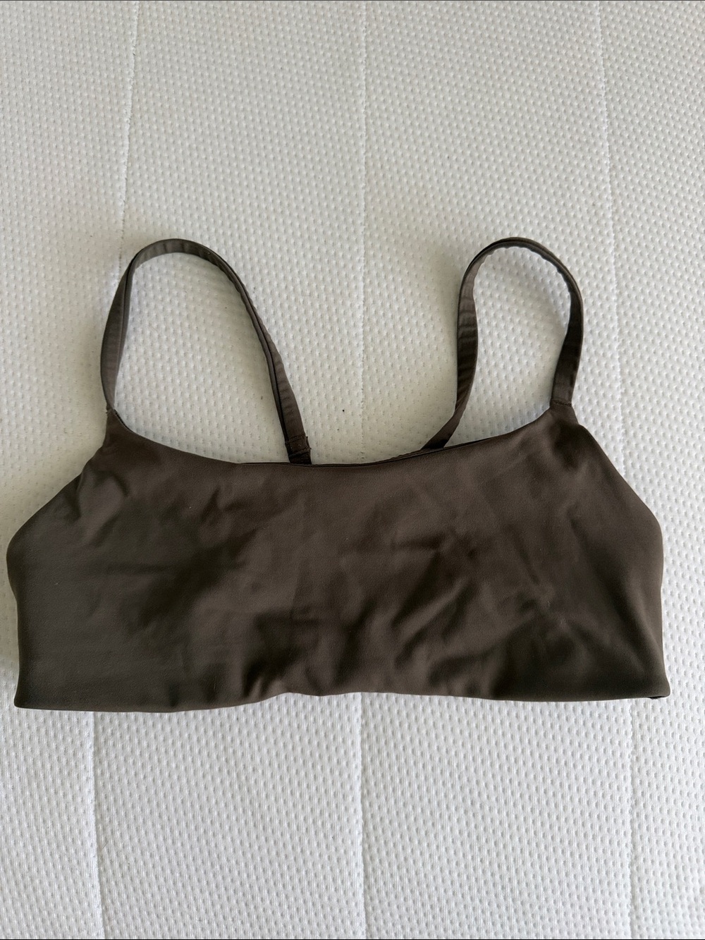 Lululemon Wunder Train Strappy Racer Bra Nomad